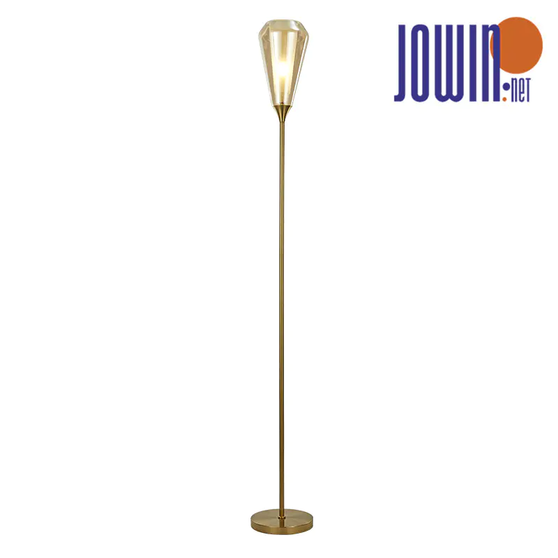 Lampadaire Long Cognac pour Chambre à Coucher