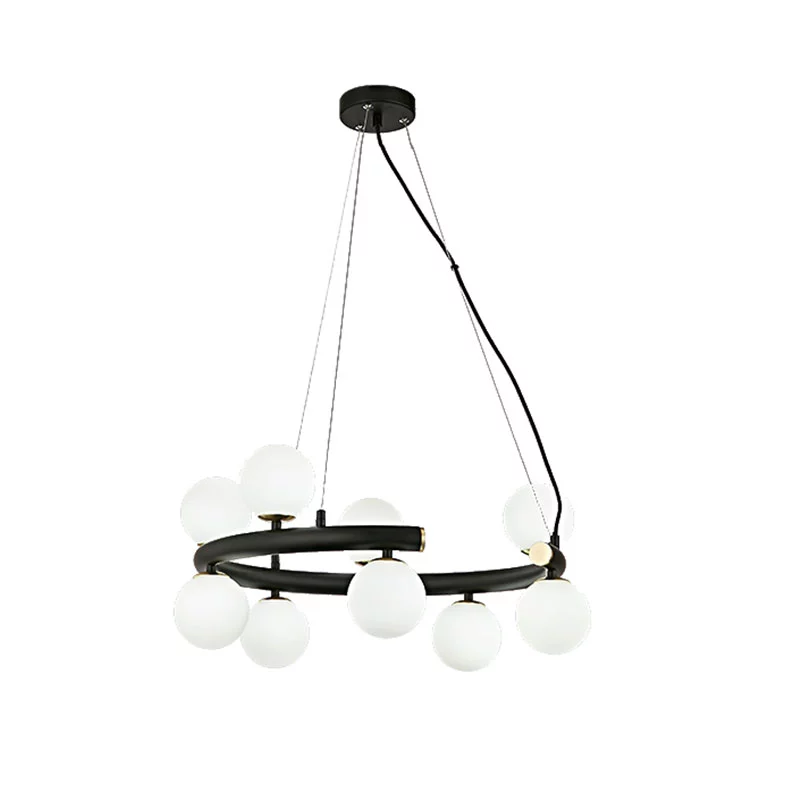 Suspension moderne en verre G9