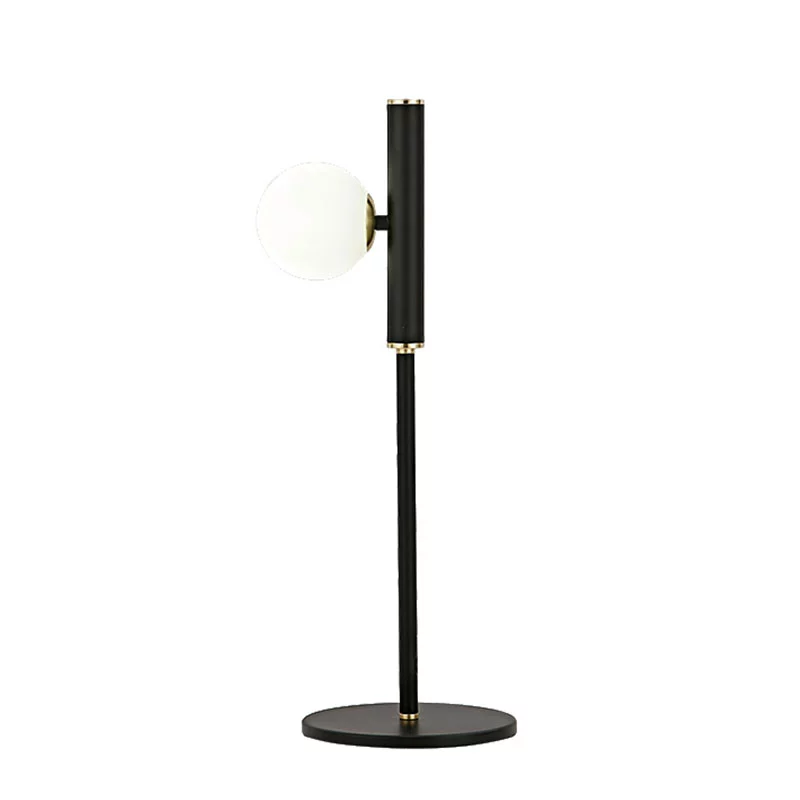 Lampe de table simple en verre