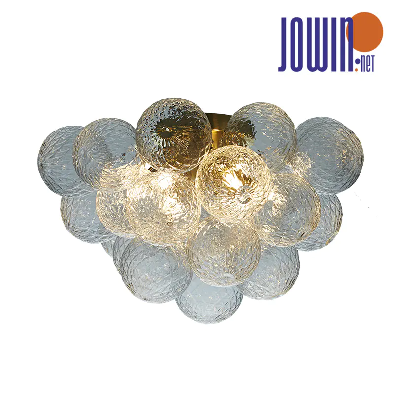Plafonnier à pois étoiles